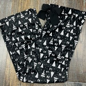 Winter Wonderland - ‘Fa La La’ fleece lounge pants. SZ: Large. NWT